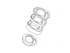 Deda Alanera Headset Spacers Kit