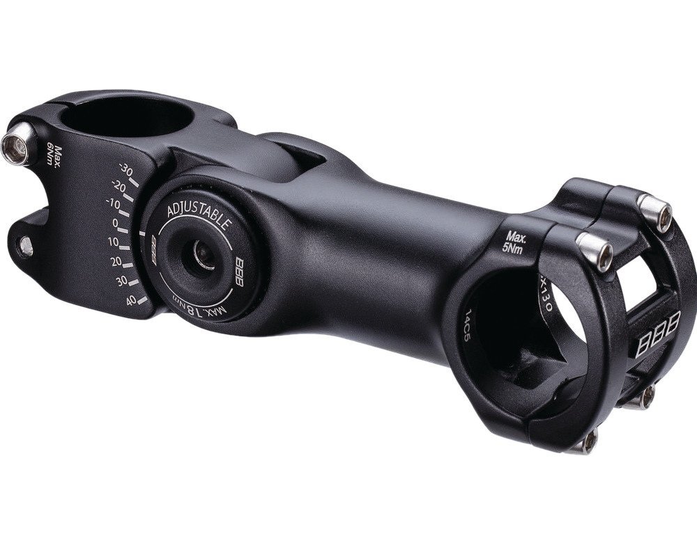 BBB BHS-28 HighSix Adjustable Stem 25.4mm Bar - 130mm 3 BBB BHS-28 HighSix Adjustable Stem 25.4mm Bar - 130mm