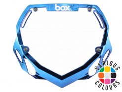 Box Two Chrome Number Plate