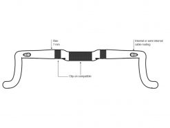 Deda Gera Carbon Gravel Handlebar -Handlebars & Stems Sales Shop BP 72153 2
