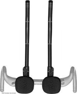 ENVE SES Aero Clip-On Extensions w/ Armrest -Handlebars & Stems Sales Shop NVBARTTAEROCLIP 4